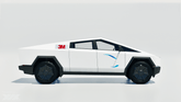 Cybertruck Precut 3M PWF-M10 Matte White